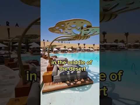 An Oasis in Dubai Desert