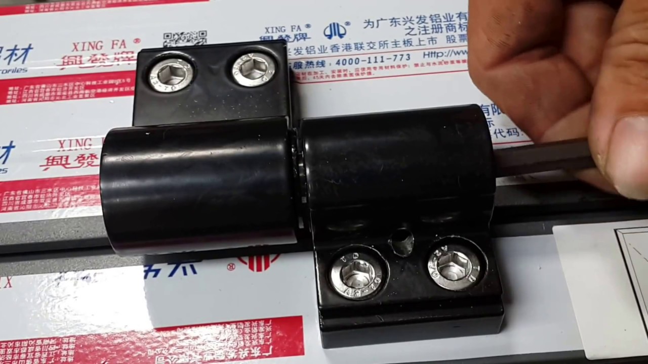 Bản lề dành cho cửa sổ nhôm Xingfa cần chọn đúng loại để đảm bảo thiết bị vận hành an toàn