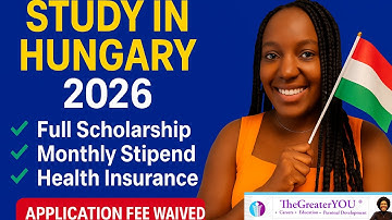 Hoe u zich kunt aanmelden voor een 100% GRATIS Stipendium Hungaricum-beurs voor BA, Master, PhD e...