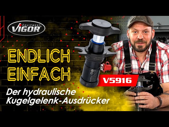 Kugelgelenk-Ausdrücker-Satz, hydraulisch