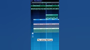Making a jazzy R&B type beat. #shorts #rnb #flstudio21
