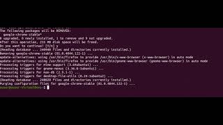 how to uninstall google chrome on ubuntu | install on any ubuntu