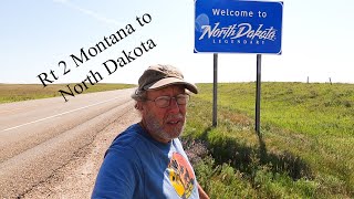 Exploring route 2 through Montana into North Dakota