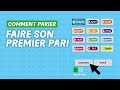 Comment faire son 1er pari   comment parier avec pmu