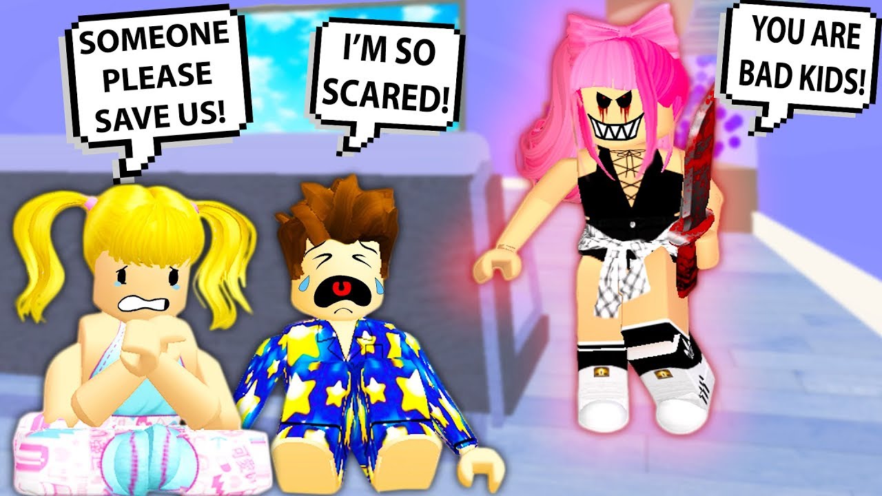 Creepy Babysitter Roblox Story - videos of roblox babysitting the worst