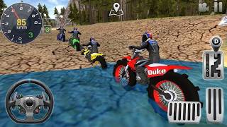 Bike Racing Simulator 3D #1 - Extreme Dirt Bike Offroad Gameplay screenshot 2