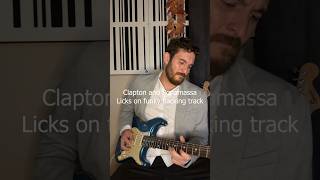 Clapton Meets Bonamassa 🔥 #guitar #guitarsolo #guitarist #bluesrock
