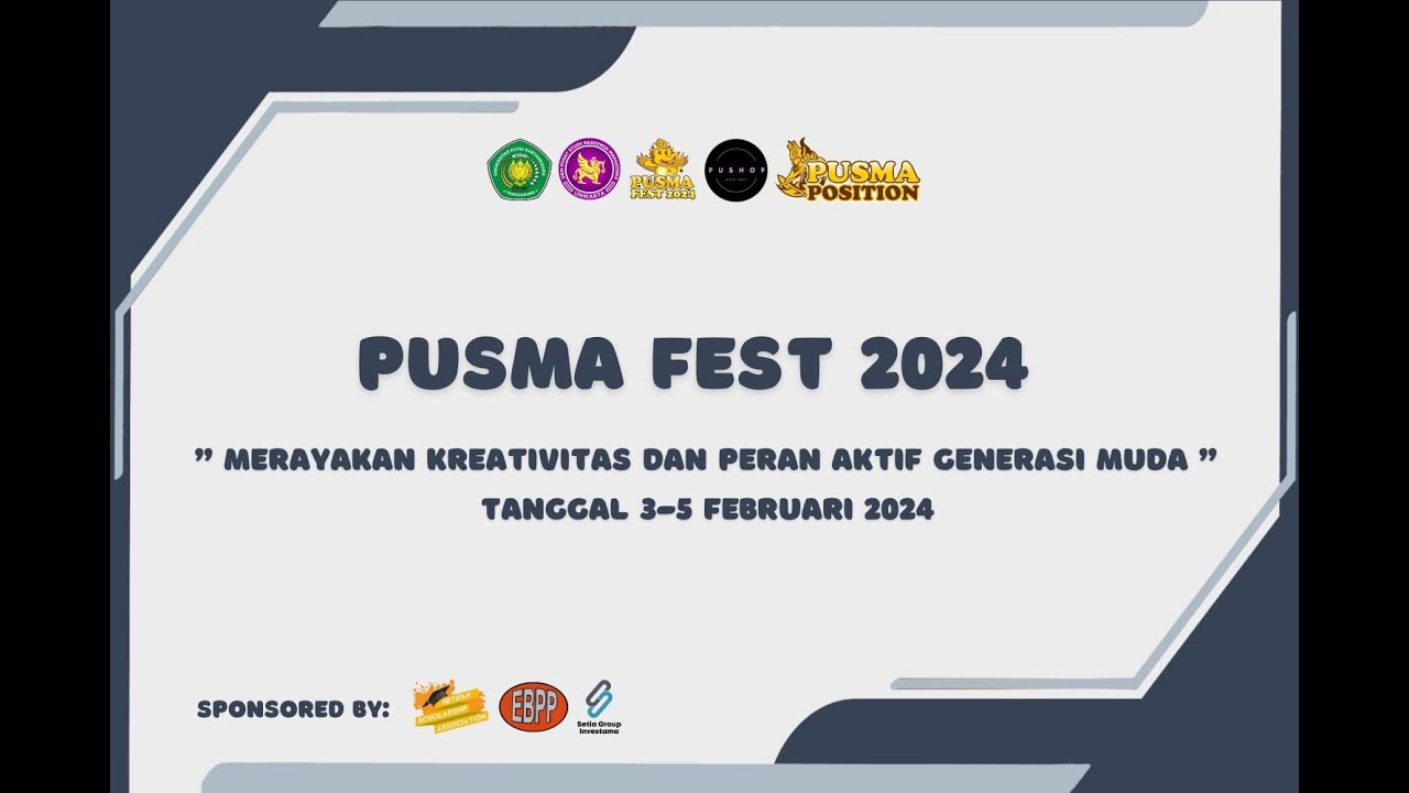 PUSMA FEST UNIKARTA 2024