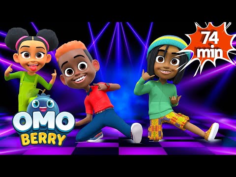 OmoBerry Musical Jam 🎶 | Dance & Learning Songs for Kids | OmoBerry