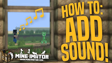 Mine-imator Tutorial - How to Add Sound Effects & Voice | Part 21