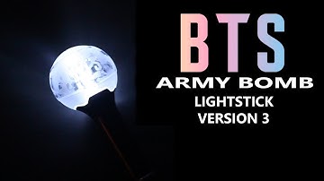 BTS OFFICIAL LIGHT STICK VER.3 UNBOXING