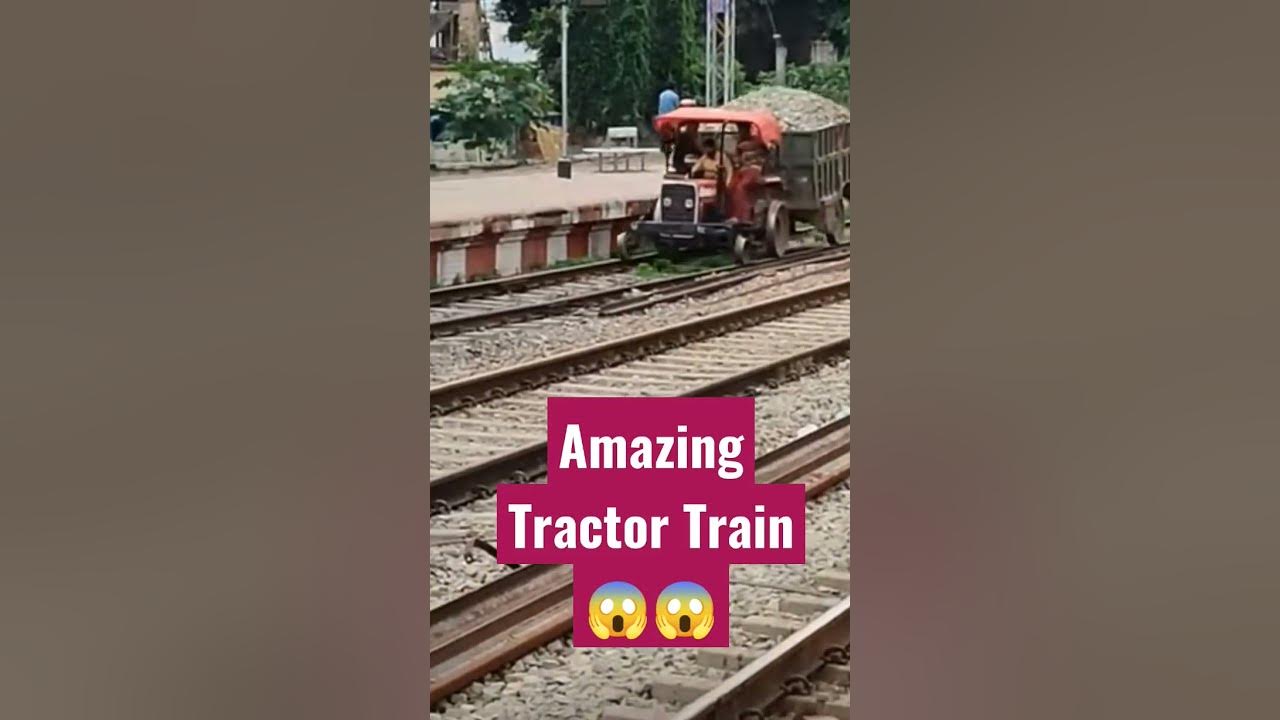 jabardast-ka-tractor-train-wow-what-a-surprise-youtube