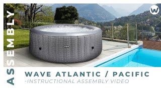 Inflatable Hot Tub Assembly Instructions - Wave Atlantic / Atlantic Plus & Pacific  | Wave Direct