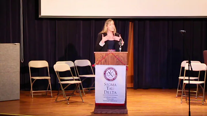 Sara Courtney gives the keynote speech at Caldwell...