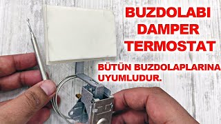 Buzdolabı Damper Termostat - Buzdolabı Damper Termostat Ne İşe Yarar - Buzdolabı Yiyecek Donduruyor