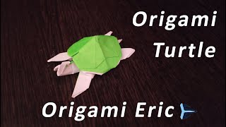 ORIGAMI TURTLE (Marc Vigo)How to make paper turtle