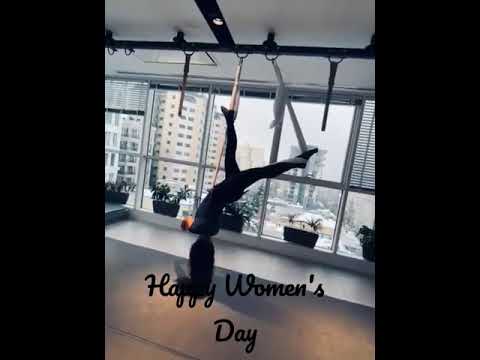 Empowering Women Through Aerial Yoga: Celebrating International Women's Day