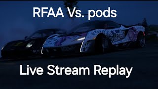 Forza Horizon 5: Open Racing, RFAA vs. pods Twitch Stream Replay