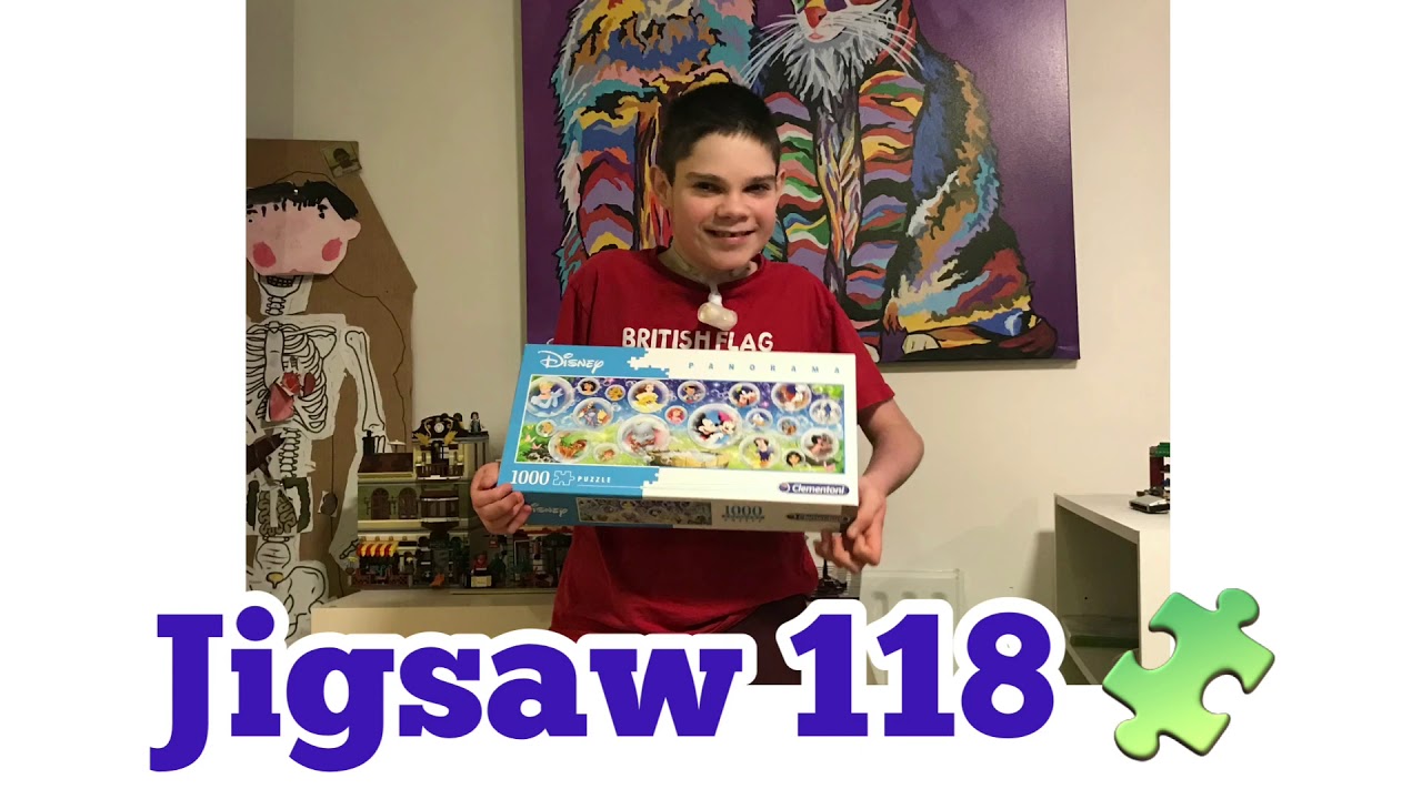 Mattys time lapse puzzles jigsaw 🧩 118. Shielding activities day 253. November 14th 2020.