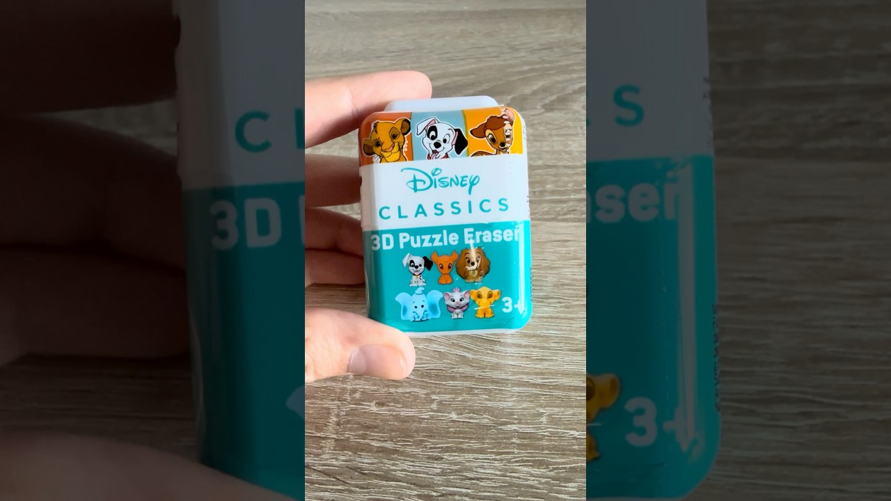 Surprise unboxing | Disney CLASSICS (3D Puzzle Eraser)