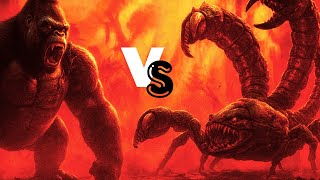 Epic Battle: Kong the Hero vs Giant Two-Tailed Scorpion – Who Will Win?
