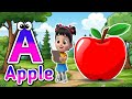 Phonics Song 2 with TWO Words in 3D - A For Airplane - ABC Alphabet Songs with Sounds for Children