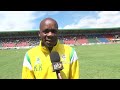 Coaches prematch interviews.