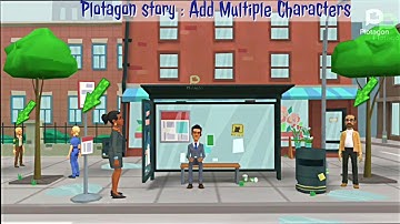 Add Multiple Characters in plotagon story | Making animated videos more fun and professional.