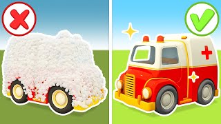 Street vehicles & Emergency vehicles. Clever cars cartoons for kids & Car animation by Clever Cars 3,723,101 views 1 year ago 1 hour, 5 minutes