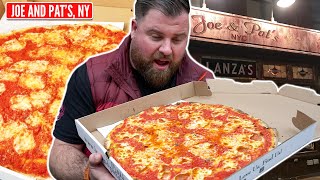 Joe And Pat's Pizzeria Review - Famous Thin Crust New York Pizza