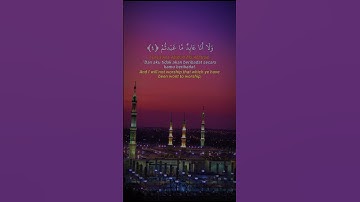سورة الكافرون بصوت جميل