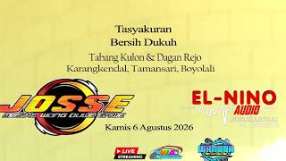 Live Cs. JOSSE MUSIK - Bersih Desa Dk. TABANG KULON & DAGANREJO - Kamis 6 Agustus 2026