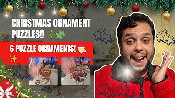 Bits & Pieces Christmas Ornament Puzzle Review! (So Cute… but Needed Tweaks!)