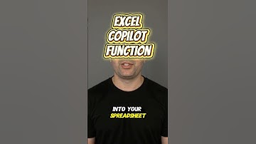 Did you see the newest #excel #ai #copilot function? You don’t need to ask #chatgpt anymore