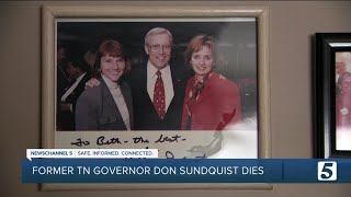 Detailed Former Tennessee Governor Don Sundquist dies Details