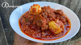 Boeuf en sauce tomate à absolument essayer/ Ghana beef stew recipe