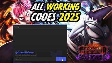 Grand Kaizen Codes February 2025 *NEW* ALL ROBLOX GRAND KAIZEN CODES February 2025