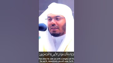 وله من في السماوات والأرض كل له قانتون | تلاوة أخاذة من سورة الروم | ياسر الدوسري