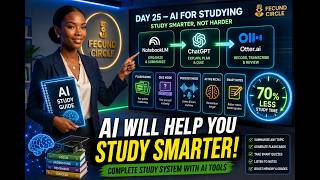 Study Smarter with AI | 3 FREE AI Tools Every Student Needs | Day 25