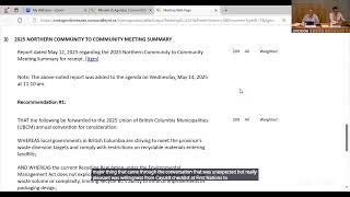 Comox Strathcona Waste Management Board - May 15, 2025
