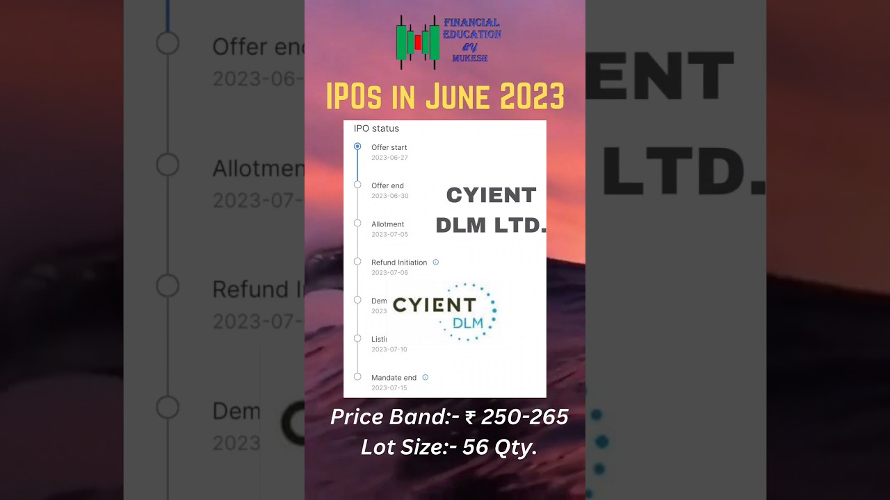 3 IPO in June 2023....DYOR... 