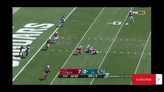 Byron Murphy gets a nice fantastic interception!!!