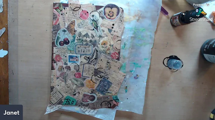 Collaging a new journal!