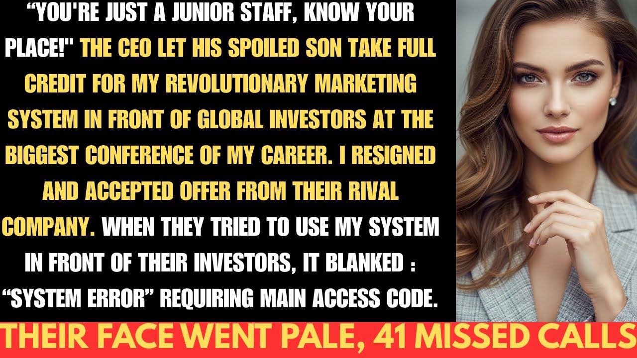 My Company Let The CEO's Son Take Credit For My Work.. Then Their $12M System Completely Failed