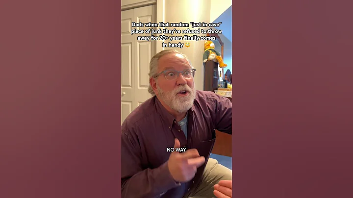 Dads when a random piece of junk they’ve kept for 20+ years finally comes in handy 🥹 #shorts