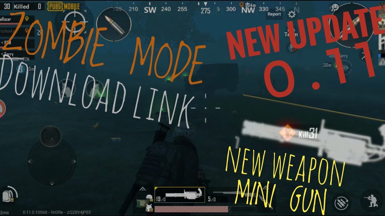 NEW UPDATE | PUBGMOBILE 0.11 DOWNLOAD LINK | ZOMBIE MODE | PUBG MOBILE | Resident evill 2