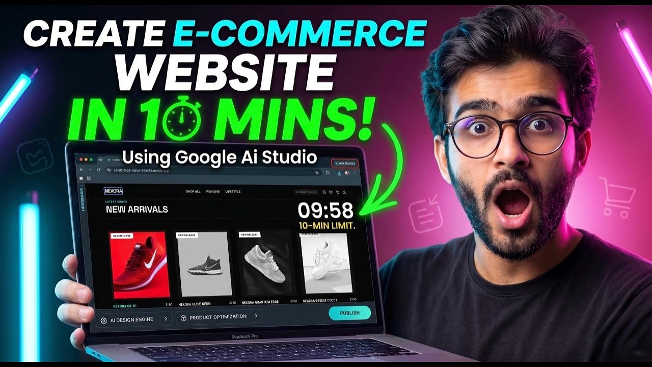 How to Build an E-Commerce Website with Google AI Studio (Step-by-Step ...