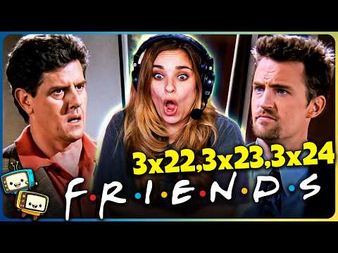 FRIENDS (1996) Season 3 Episodes 3x22, 3x23, 3x24 Reaction! | First Time Watch!