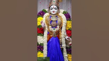 Thumbnail of Kamalakucha (Sri Venkateswara Stotram) 🙏♥️#radhakrishna #srivenkateswaravaibhavam #radharani #shyam