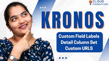 Kronos Field Labels | Kronos Certification | Kronos Training | Kronos Course | CloudFoundation